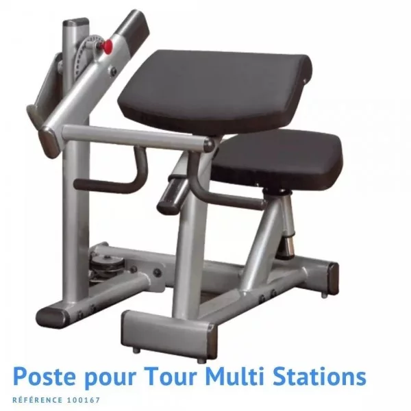 Poste Pupitre à biceps triceps Pro Dual - Multi stations - BSA PRO