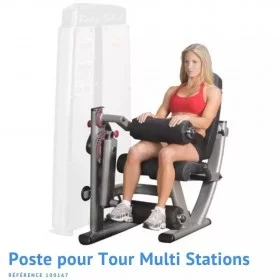 Poste Quadriceps Ischios Pro Dual - Multi stations - BSA PRO