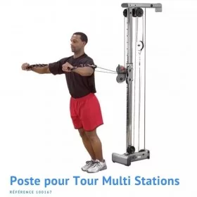 Poste Colonne cäbles Pro Dual - Multi stations - BSA PRO