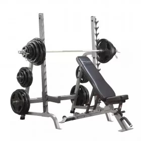 Multi Press Rack et Banc ajustable - Squat et powerlift - BSA PRO