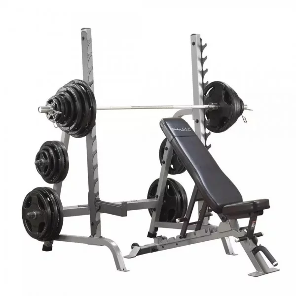 Multi Press Rack et Banc ajustable - Squat et powerlift - BSA PRO