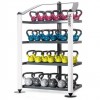 Support kettlebell 4 niveaux - Racks de rangement Fitness - BSA PRO