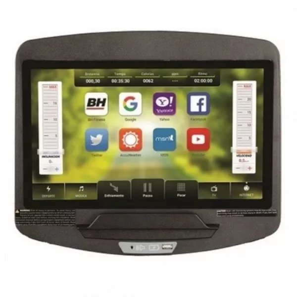 Tapis de course G688 BH INERTIA SF16 - Machine Cardio Training - BSA PRO