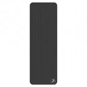 Tapis Yoga anthracite ProfiGymMat 180 x 60 x 10 mm