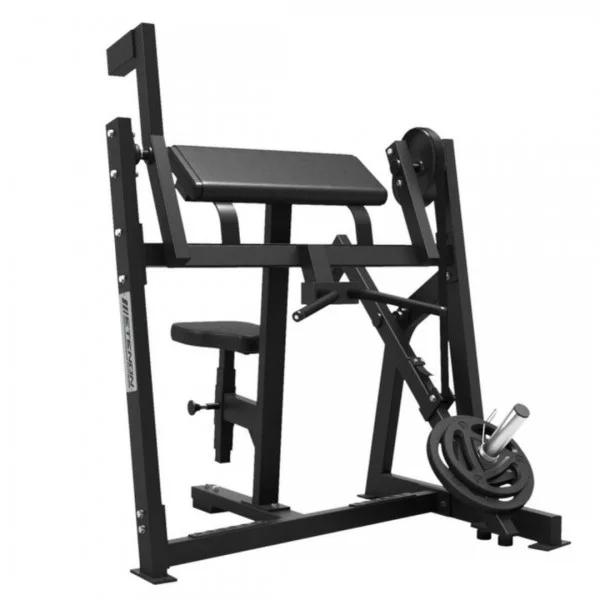 Biceps curl PL noir - Machine Charge Libre - BSA PRO