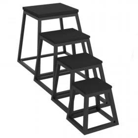 Ensemble 4 plateformes PLYO - Plyo box et plateformes - BSA PRO