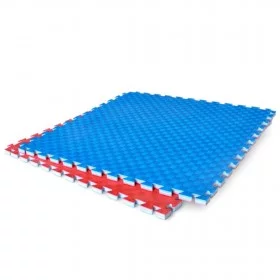 Tatami Puzzle 20 mm rouge et bleue - Sol Sportif Tatami - BSA PRO