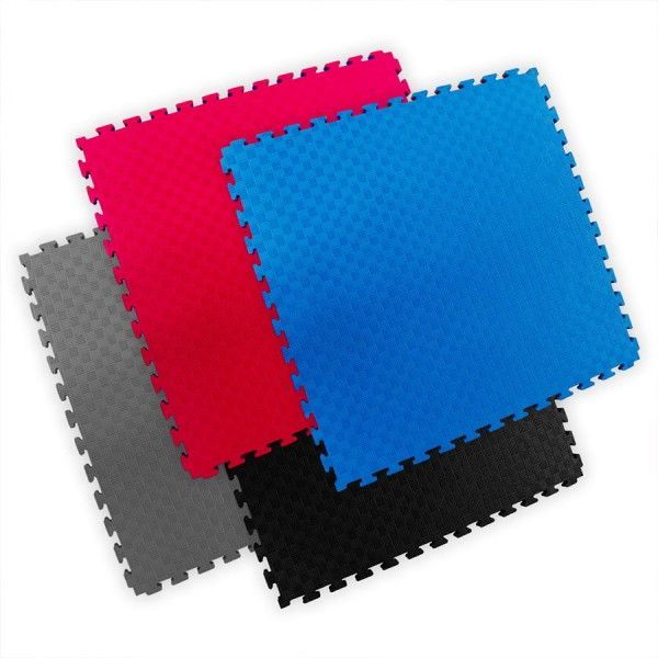 Tatami Puzzle 25 mm rouge et bleue - Sol Sportif Tatami - BSA PRO