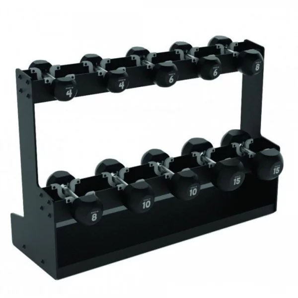 Set Haltères caoutchouc 30-40 kg - Haltères de musculation - BSA PRO