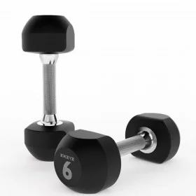 Set Haltères caoutchouc 10-32.5 kg - Haltères de musculation - BSA PRO