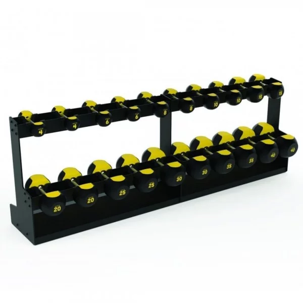 Set Haltères urethane 17.5-40 kg - Haltères de musculation - BSA PRO