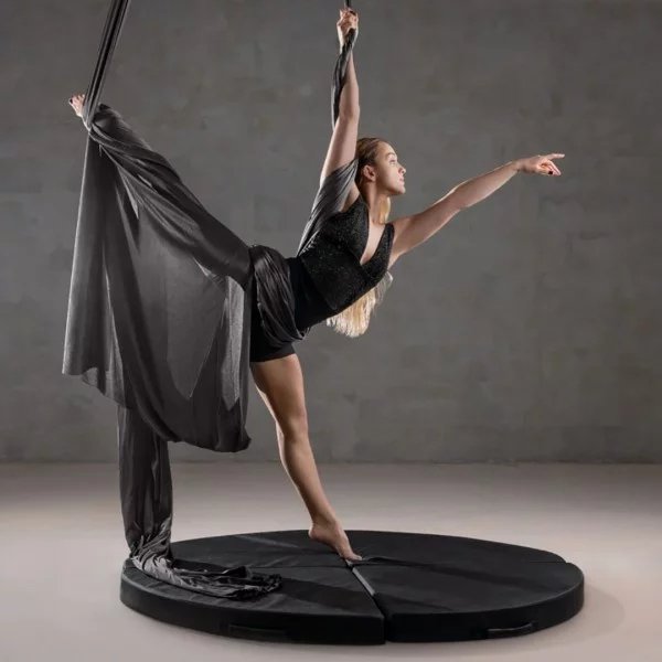 Matelas Rond Yoga 120 x 10 cm - Yoga Aérien - BSA PRO