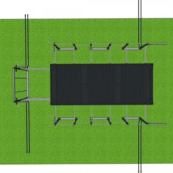 Container Outdoor Squat - 20 Pieds - Accueil - BSA PRO