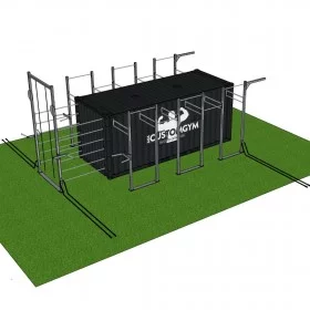 Container Outdoor Squat - 20 Pieds - Accueil - BSA PRO