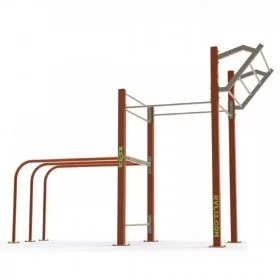 Single Rack et Dip Parc 44 m2 - Street Workout - BSA PRO