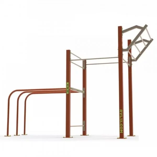 Single Rack et Dip Parc 44 m2 - Street Workout - BSA PRO