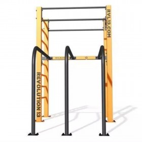 Single Rack Dip et échelle Parc 44 m2 - Street Workout - BSA PRO