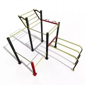 Double Rack Dip Parc 50 m2 - Street Workout - BSA PRO