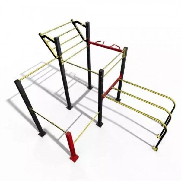 Double Rack Dip Parc 50 m2 - Street Workout - BSA PRO