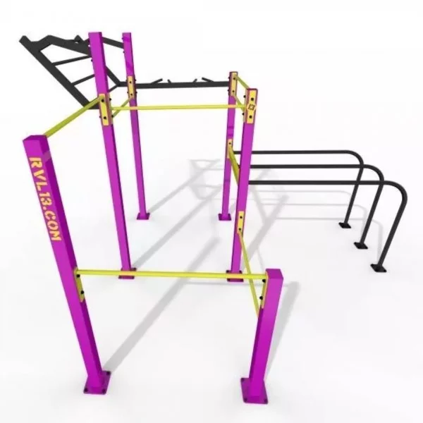 Double Rack Dip Parc 50 m2 - Street Workout - BSA PRO