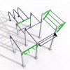 Triple Rack Dip Parc 60 m2 - Street Workout - BSA PRO