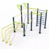 Triple Rack Dip et Wing Parc 60 m2 - Street Workout - BSA PRO