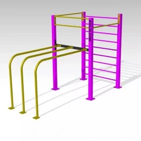 Single rack DD parc 30 m2 - Street Workout - BSA PRO