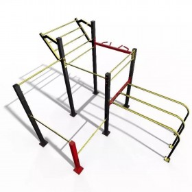 Double rack DDWM parc 42 m2 - Street Workout - BSA PRO