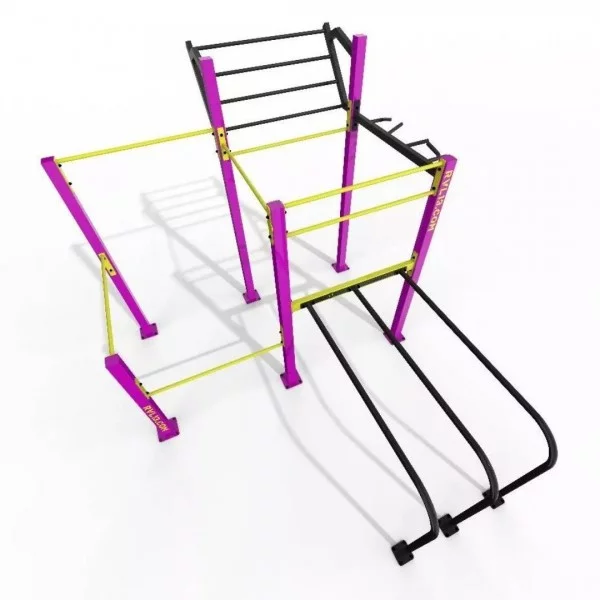 Double rack DDWM parc 42 m2 - Street Workout - BSA PRO