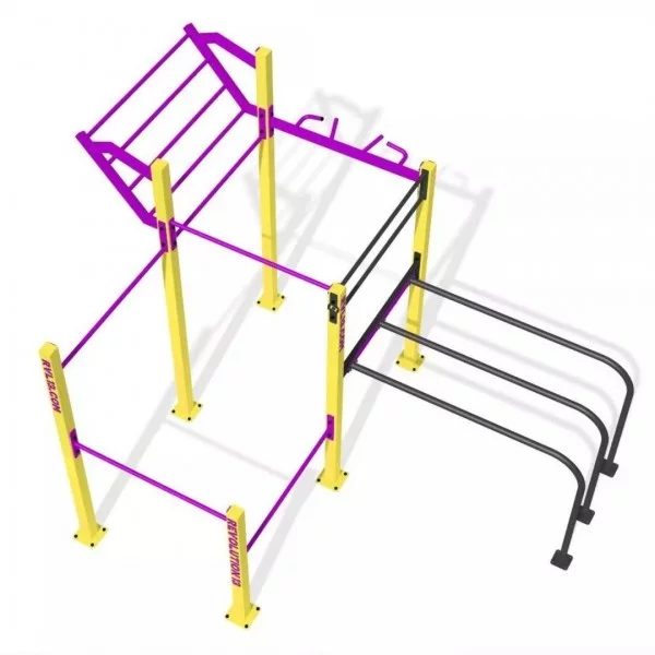 Double rack DDWM parc 42 m2 - Street Workout - BSA PRO
