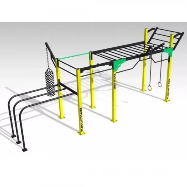 Full longer parc 50 m2 Street Workout - Street Workout - BSA PRO