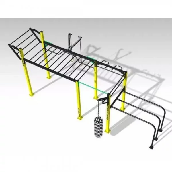 Full longer parc 50 m2 Street Workout - Street Workout - BSA PRO