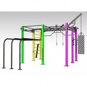 Nippur EDT parc 50 m2 - Street Workout - BSA PRO