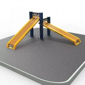 Double Abdominal Bench Street Workout - Street Workout - BSA PRO