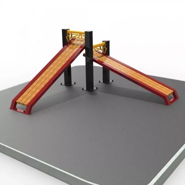 Double Abdominal Bench Street Workout - Street Workout - BSA PRO