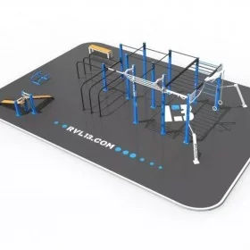 Parc Street Workout serie France 108 m2 - Workout Middle Park - BSA PRO