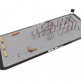 Uruk Parc 194 m2 STREET WORKOUT - Workout Large Park - BSA PRO