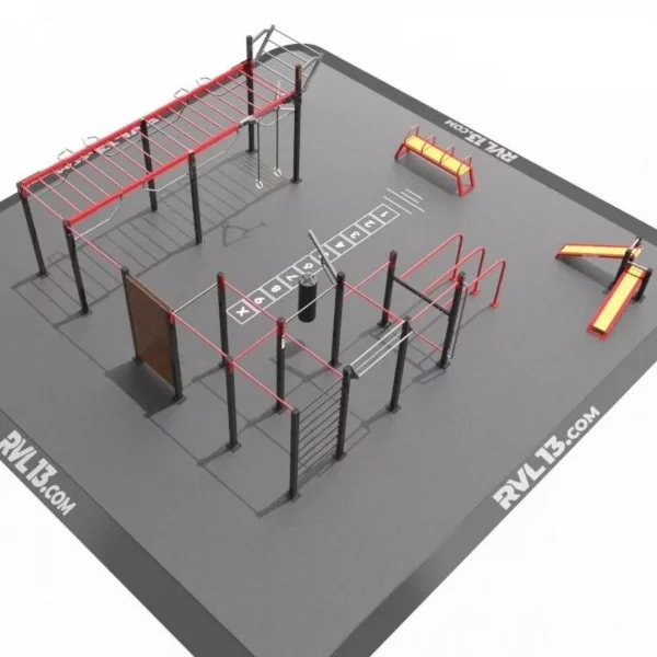 Uruk Parc 132 m2 STREET WORKOUT - Workout Large Park - BSA PRO