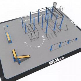Uruk Parc 125 m2 STREET WORKOUT - Workout Large Park - BSA PRO