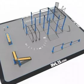 Uruk Parc 125 m2 STREET WORKOUT - Workout Large Park - BSA PRO