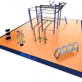 Street Workout Parc Uruk 77 - Workout Middle Park - BSA PRO