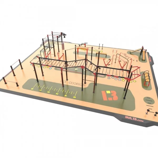 Street Workout Parc Uruk 200 - Workout Large Park - BSA PRO