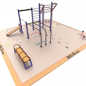 Street Workout Parc Uruk 62 - Workout Small Park - BSA PRO