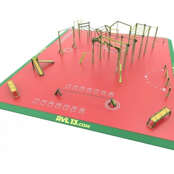 Street Workout Parc Uruk 238 - Workout Large Park - BSA PRO