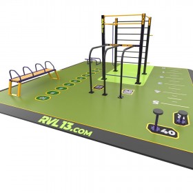 Street Workout Parc Uruk 42 - Workout Small Park - BSA PRO