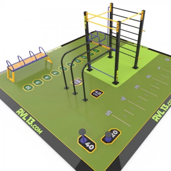 Street Workout Parc Uruk 42 - Workout Small Park - BSA PRO