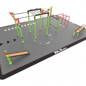 Street Workout Parc Uruk 75 - Workout Middle Park - BSA PRO