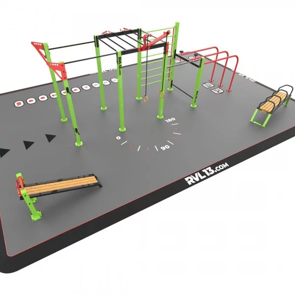 Street Workout Parc Uruk 75 - Workout Middle Park - BSA PRO