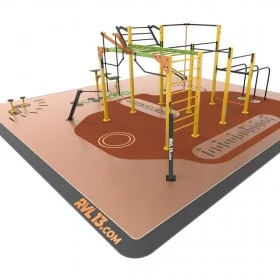 Street Workout Parc Uruk 100 - Workout Middle Park - BSA PRO