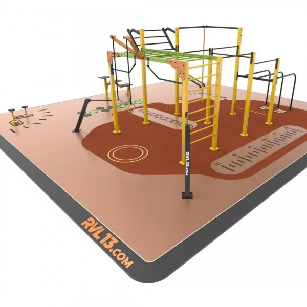 Street Workout Parc Uruk 100 - Workout Middle Park - BSA PRO